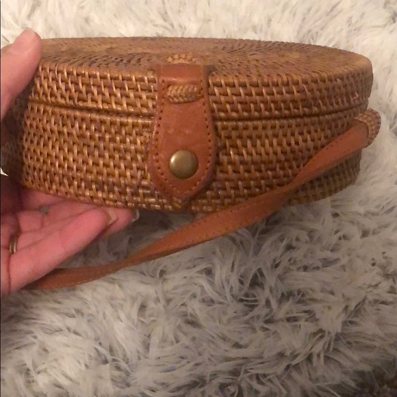 Brand new straw round purse 👜 - Picture 4 of 8